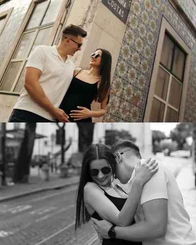 Couples photoshoot in Lisbon by Aleksandra
