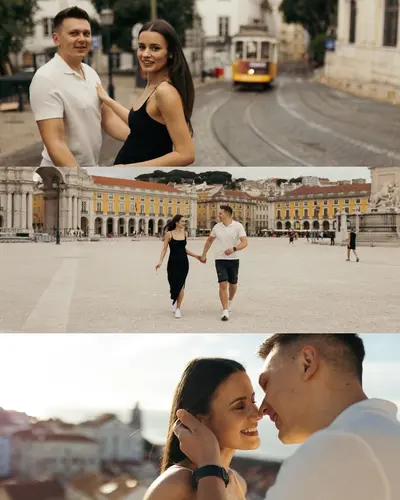 Couples photoshoot in Lisbon by Aleksandra