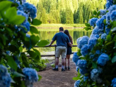 Couples photoshoot in Azores by Hugo Mendes