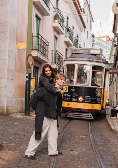 Couples photoshoot in Lisbon by Riwaj S