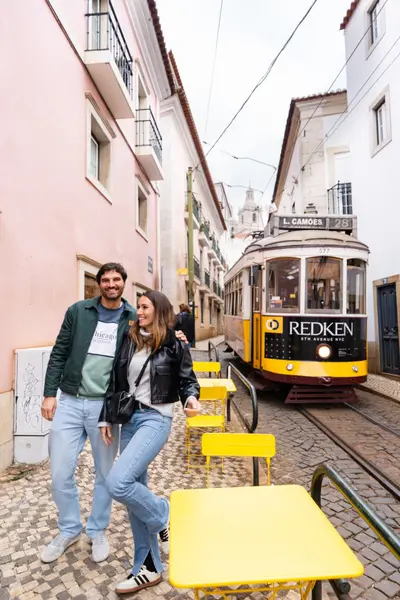 Honeymoon photoshoot in Lisbon by Riwaj S